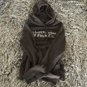 Abercrombie and Fitch grey hoodie